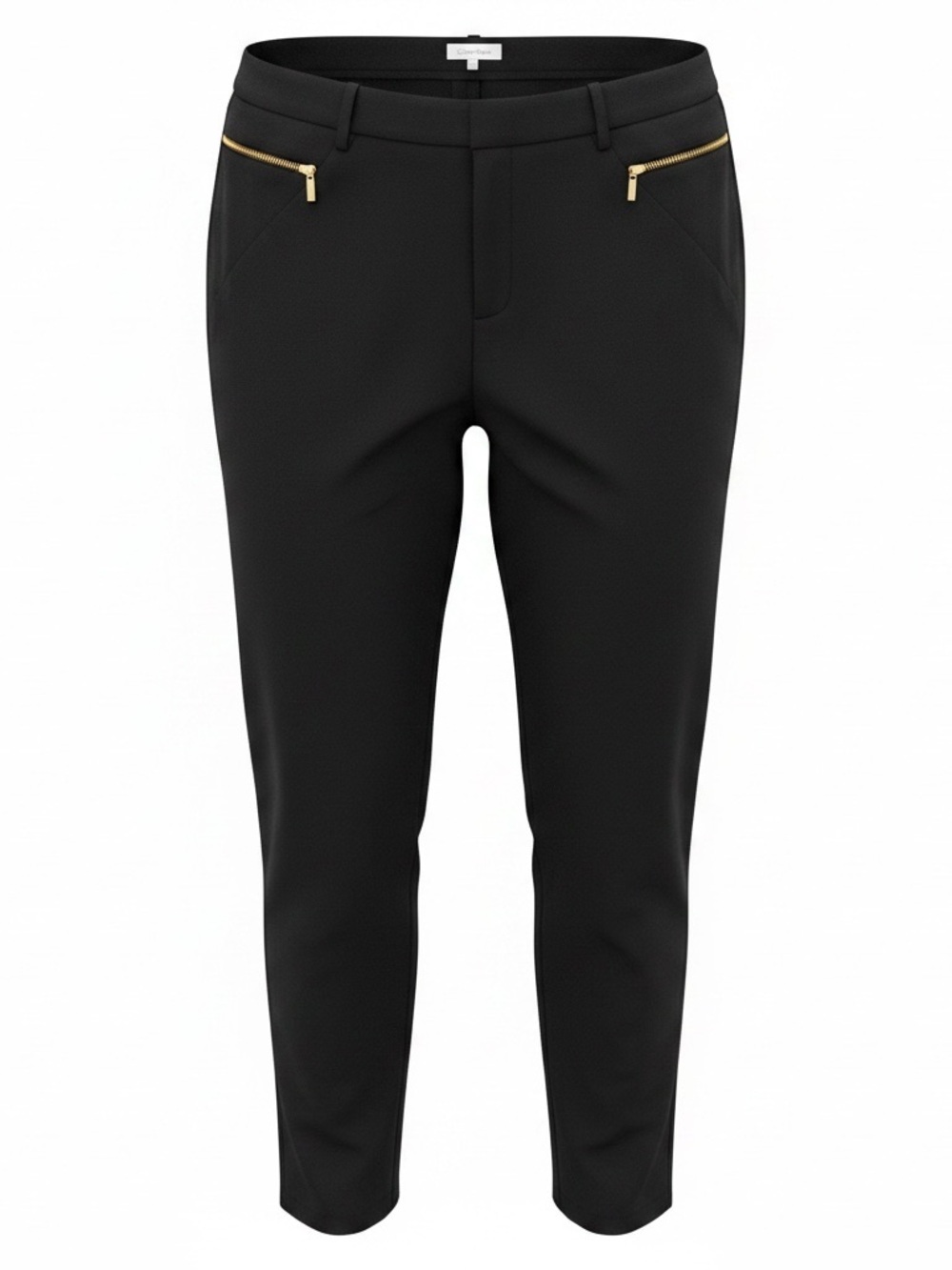 Calvin Klein women’s straight-leg dress pants in black for casual or business